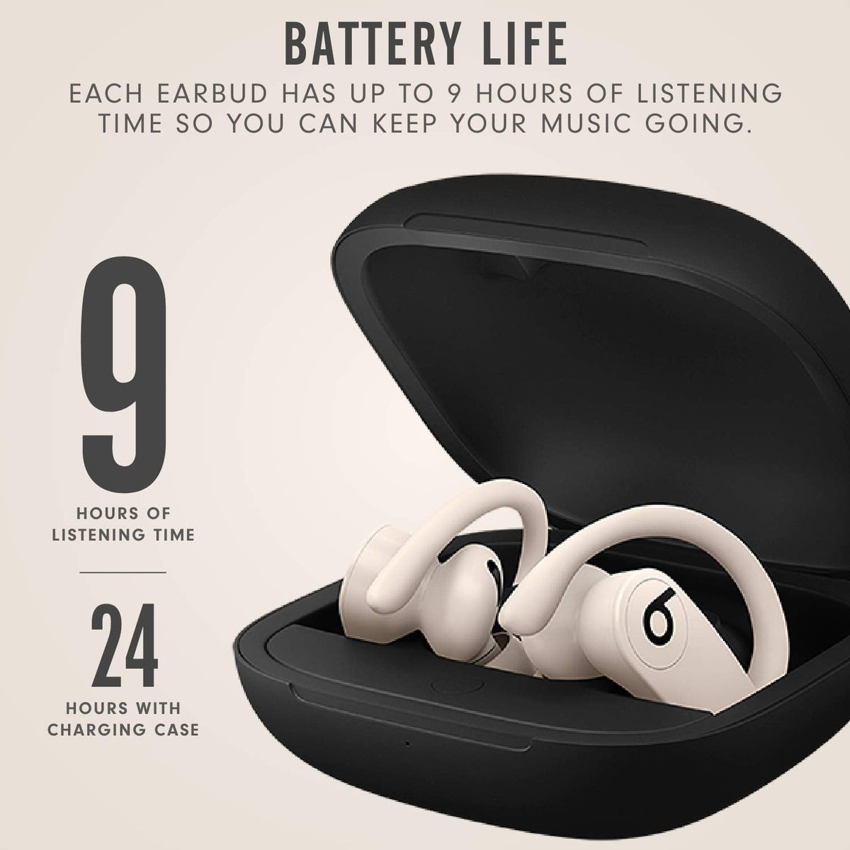 Beats - Powerbeats Pro Totally Wireless Earbuds - Ivory