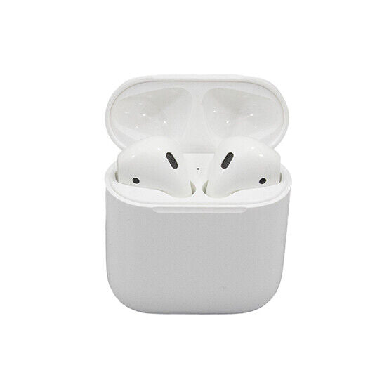 Apple AirPods White In-Ear Headset with Wireless Charging Case - MMEF2AM/A